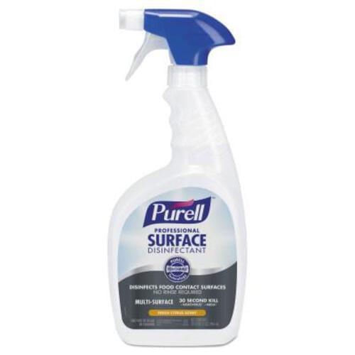 GOJO Professional Surface Disinfectant, Fresh Citrus, 32 oz Spray Bottle