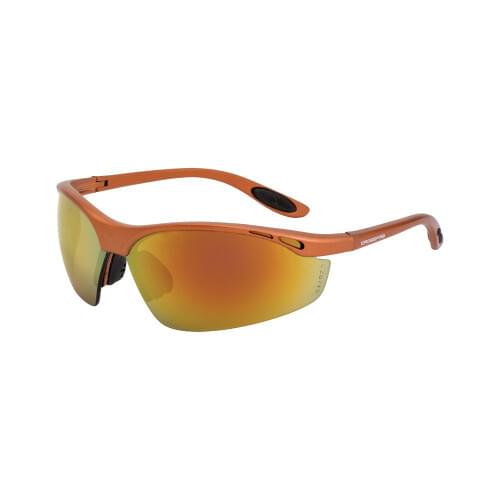 Talan Safety Glasses Copper Frame - Red Mirror Lens