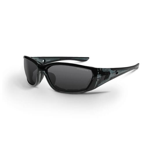 Crossfire 710 EVA, Smoke Anti-Fog Lens, Crystal Black Frame