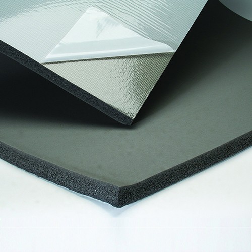 Duct Liner Grey PSA, 1/2in X 56-1/4in X 100'