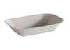 7x5 White Molded Fiber Savaday Food Tray #100 1,000/Case