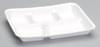 5 Compartment Foam Tray 500/case