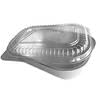 16oz Aluminum Foil Base With Clear Dome Lid 100/Case