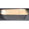 1 Compartment Foil Oblong School Feeding Container 1,000/Case