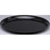 12'' Checkmate Black Round Tray 25/case