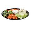 16'' Checkmate Black Round Tray 25/case
