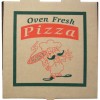 16'' Kraft Corrugated Pizza Box 50/bundle