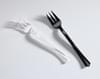 4.2'' Petites Tasting Fork Clear 500/case