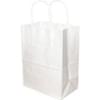 White Shopping Bag 13X7X17 250/Bundle
