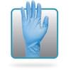 Powder Free Blue Nitrile Gloves, Extra Large 400/case