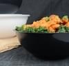 10'' Black Poly Pro Bowls 5lb, 25/case