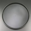 18'' Black Round Polypro High Rim Tray 25/case