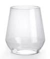12oz Stemless Glass Clear 64/Case