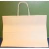 16X6X12 White Handled Shopping Bag 250/Case