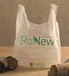 11x6x20 0.8mil Compostable T-Shirt Bags 1,000/Case