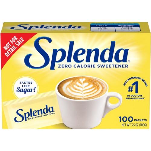 Splenda No Calorie Sweetener Packets 100EA/BX