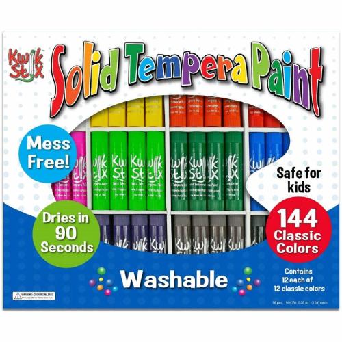 Kwik Stix Kwik Stix 144-Piece Tempera Paint Sticks - 144 Color(s) - Assorted - 1 Box