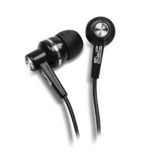 KlipX In-Ear Stereo Headphones - Black