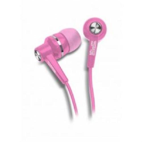 KlipX In-Ear Stereo Headphones - Pink