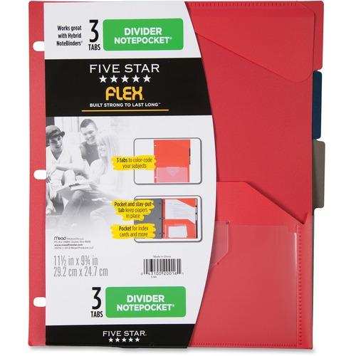 Note Pocket 3 Tab Divider