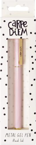 Metal Gel Pen Ballerina Pink