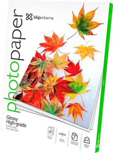 Klip Xtreme Glossy High-Grade 8.5" x 11" Photo Paper 200g/m 9.6mil