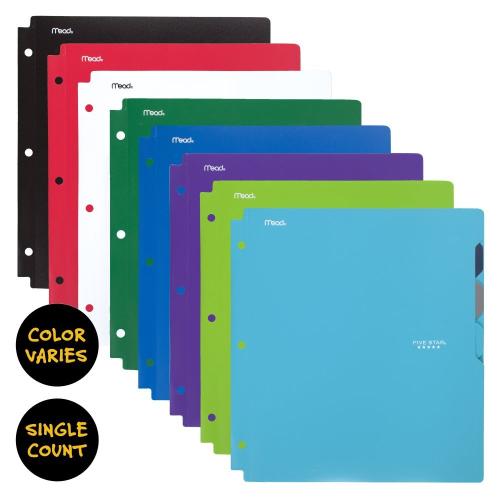Five Star Quick-View 4-Pocket Folder
