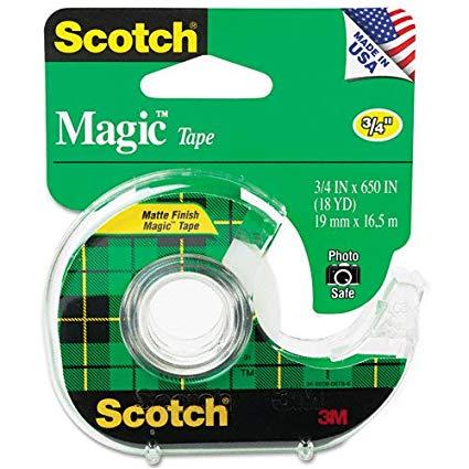 Tape,Magic,Trans,.75X650