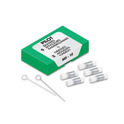 Eraser Refills for Pilot 70001 Mechanical Pencils, 5 Eraser Refills