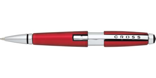 Edge Gel Pen, Retractable, Medium 0.7 mm, Black Ink, Red Barrel