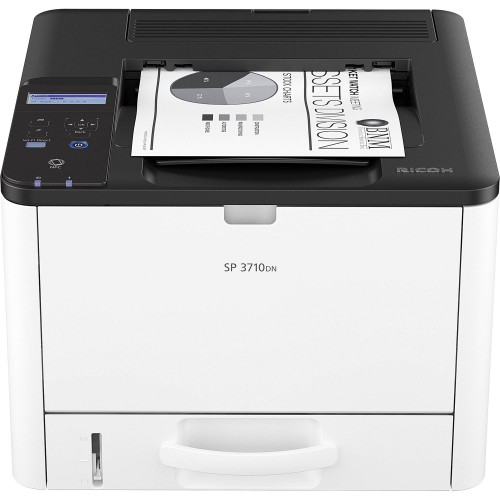 RICOH SP 3710DN Black and White (Monochrome) Laser Printer