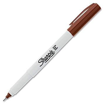 Sharpie Ultra Fine Brown Marker