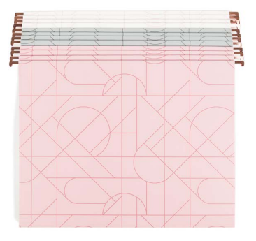 Hanging File Folders, Modern + Pretty 12 Count