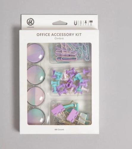 OMBRE Office Accessory Kit, 88 CT