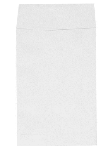 6" x 9" White Tyvek® Press and Seal Envelope - 100/Box