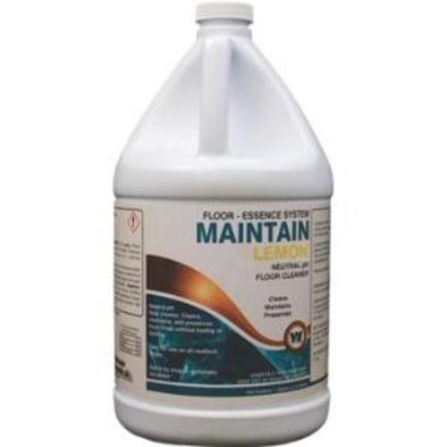 Maintain Neutral Ph Floor Cleaner, Lemon Scent 4 Gal/Case