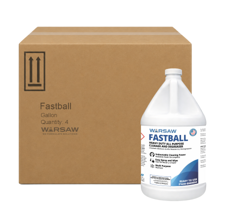 Fastball Heavy Duty All Purpose Cleaner Degreaser, 4 Gal/Case