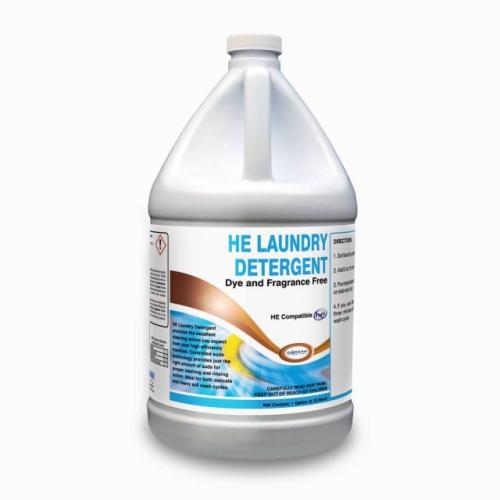 Warsaw High Efficiency Laundry Detergent, Dye & Fragrance Free, 4 Gal/Case