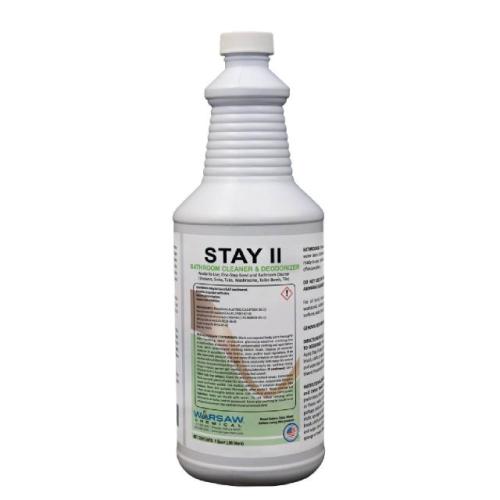 Stay Restroom Cleaner, Delimer, Disinfectant 1 Quart