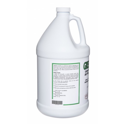 Express Green Clean, Industrial Cleaner and Degreaser, Concentrated, 4 Gallon Case