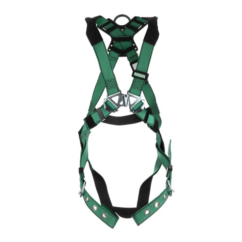V-FORM full body harness, back D ring, standard size, tongue and buckle legs