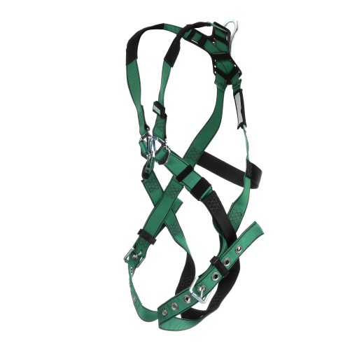V-FORM full body harness, back D ring, standard size, tongue and buckle legs