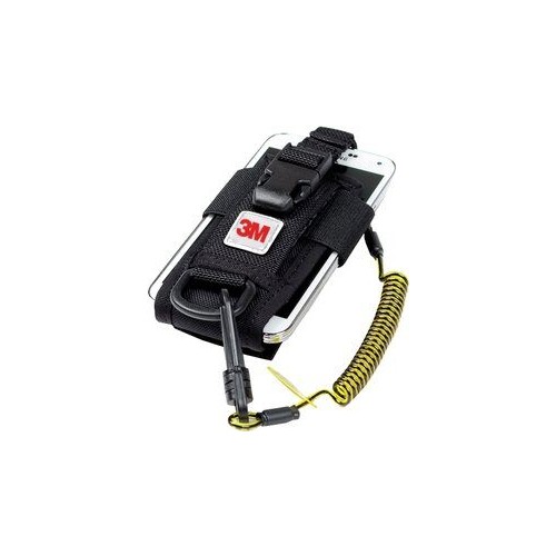 3M™ DBI-SALA® Adjustable Radio/Cell Phone Holster, Clip2Loop Coil Tether, Micro D-Ring