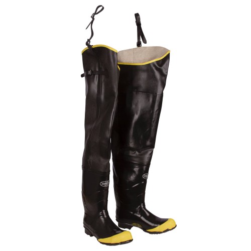 Cordova Rubber Boots, Hip, Steel-Toe, 11