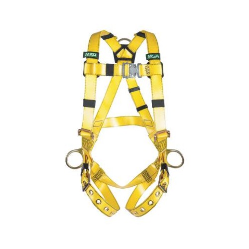 GRAVITY Urethane-coated harness, standard hardware, back and hip D rings, tongue and buckle legs, standard size