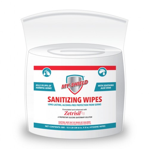 My-Shield Sanitizer Wipes 800ct
