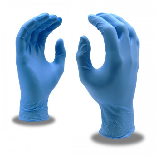 Disposable, Nitri-Cor Platinum™, Industrial, Nitrile, Powder Free, 8 mil, Large
