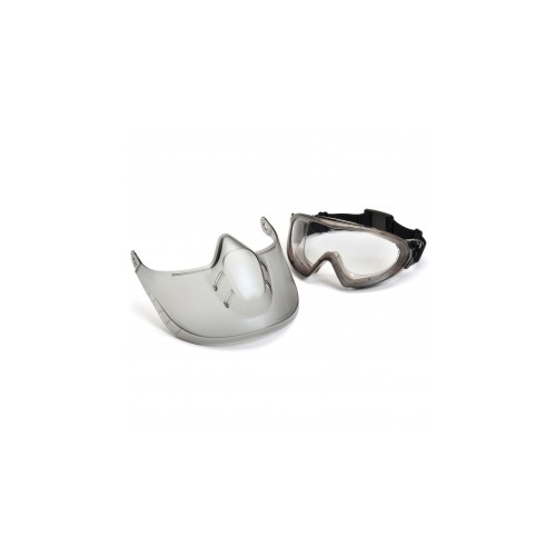 CAPSTONE SHIELD Clear H2X Anti-Fog Lens with Face Shield