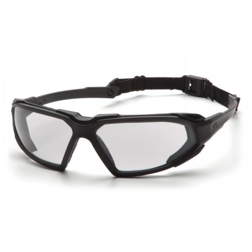 HIGHLANDER Clear H2X Anti-Fog Lens with Black Frame
