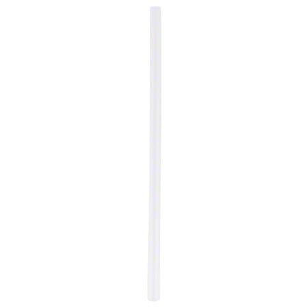 Jumbo straws unwrapped clear 7.75  250/box